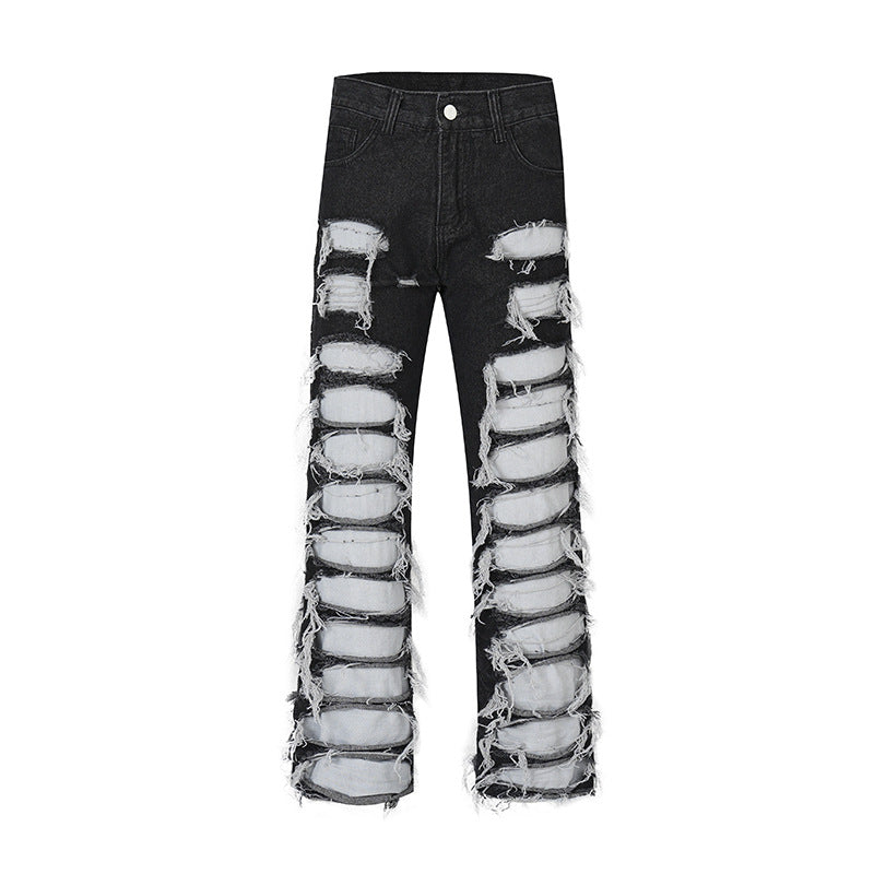 American Workwear Retro Straight-Leg Jeans