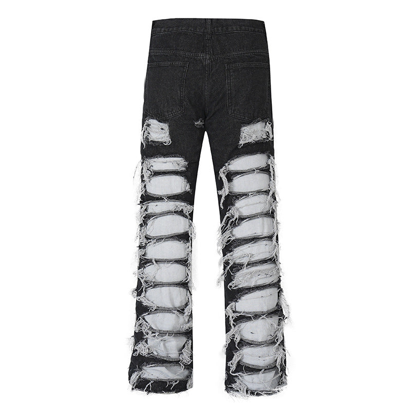 American Workwear Retro Straight-Leg Jeans